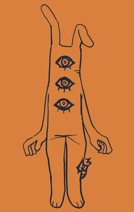 simple full body line art (you can choose any color for line and background)